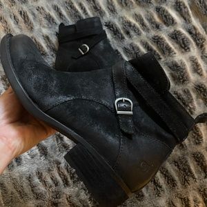 Born Distressed Leather Bootie- Brand New Sample